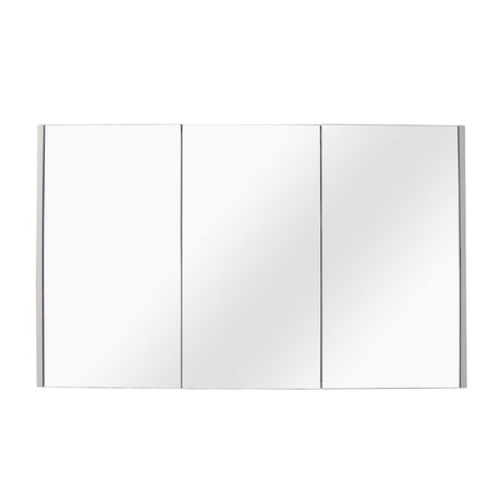 1200mm Matt White PVC Filmed MDF Pencil Edge Wall Hung Shaving Cabinet