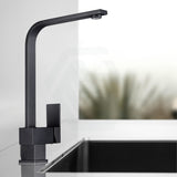 Quadra Electroplated Black Kitchen Sink Mixer Tap 360° Swivel Solid Brass Products