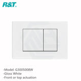 R&t Framed Low Level In-Wall Cistern For Wall Hung Toilet Pan Top Or Front Flush Button Available