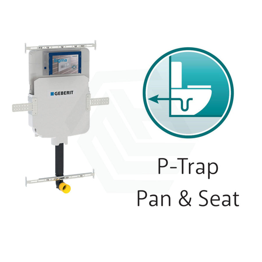 Rak Sensation Wall-Faced Toilet Pan Geberit / R&T Cistern Available P-Trap + Seat Geberit Sigma