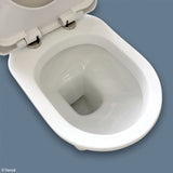 Rak Washington Front Lever Adjustable Link Toilet Suite P-Trap Or S-Trap Available Gloss White