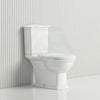 Rak Washington White Close-Coupled Toilet Suite Boxed Rim Pan P-Trap Or S-Trap Available Box Suites