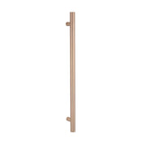 Radiant Champagne Vertical Heated Towel Rail 40x950mm Single Bar