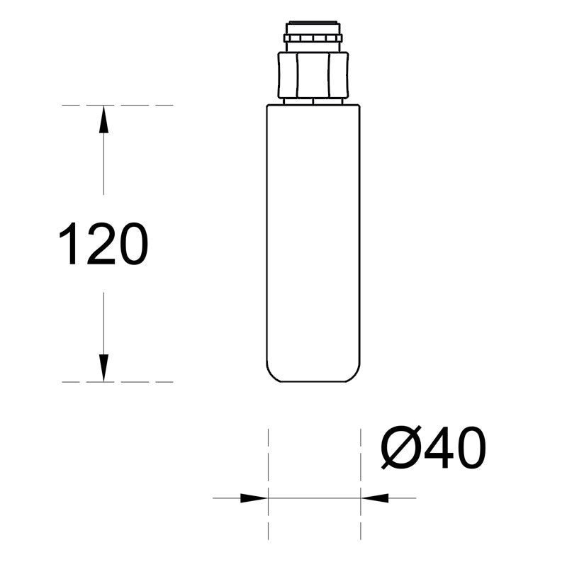 N#1(Nickel) Billi Brushed Xi Dispenser Riser 70/120Mm For Xl Levered & Xt Touch Dispensers