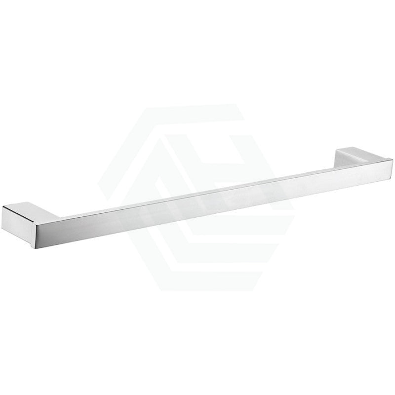 Rosa 610/810Mm Single Towel Rail Chrome Rails