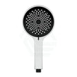 Round Abs 3 Functions Handheld Shower Only Chrome Showers