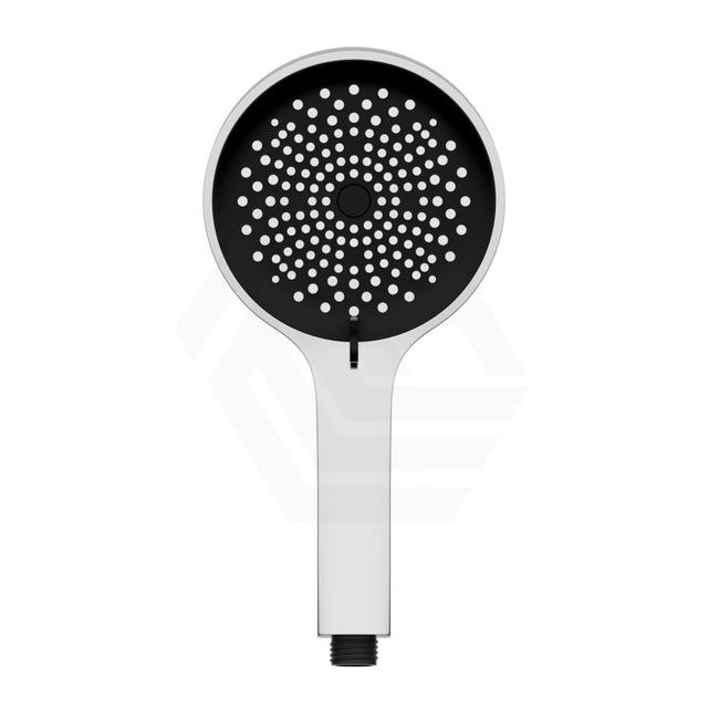 Round Abs 3 Functions Handheld Shower Only Chrome Showers