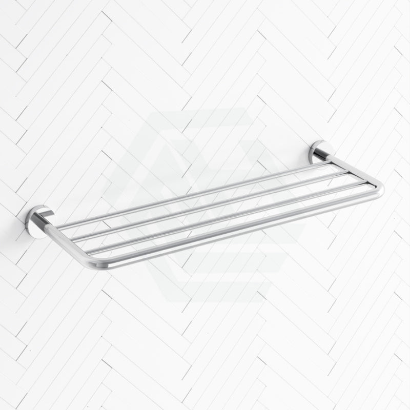 Round Angle Towel Rack Wall Mounted Chrome Racks