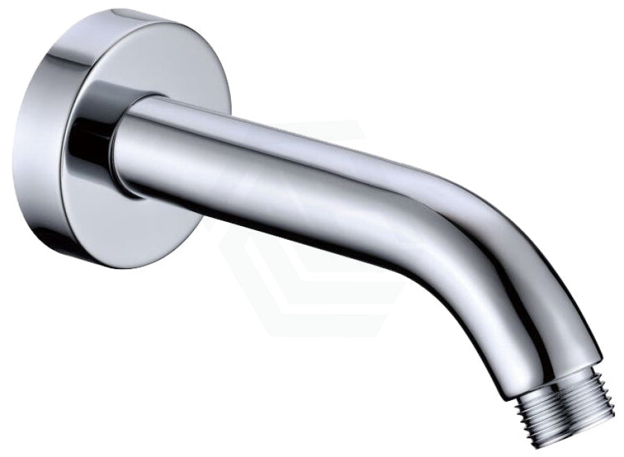 Round Angled Shower Arm Chrome