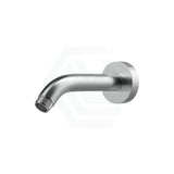 Round Angled Shower Arm Chrome In Solid Brass Arms