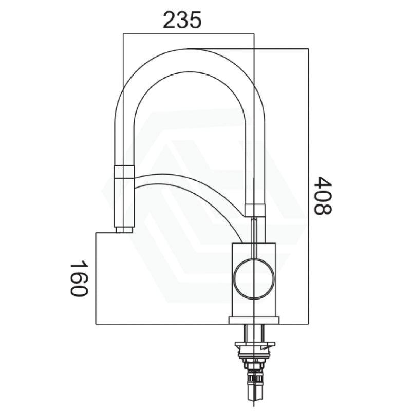 Round Brass Chrome 360° Swivel Kitchen Sink Mixer Tap Products