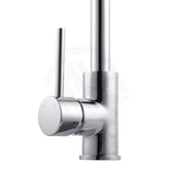 Round Chrome 360° Swivel Kitchen Sink Mixer Tap Gooseneck Spout Products