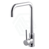 Round Chrome 360° Swivel Kitchen Sink Mixer Tap Gooseneck Spout Products