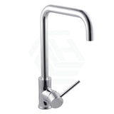 Round Chrome 360° Swivel Kitchen Sink Mixer Tap Gooseneck Spout Products