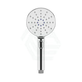 Round Chrome Abs 3 Function Handheld Shower Only Showers