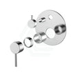 Round Chrome Shower Wall Mixer Diverter Dress Kit Only