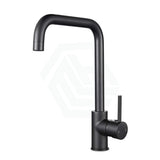 Matt Black Swivel Gooseneck Spout Kitchen Mixer Tap