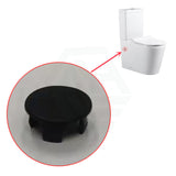 Round Toilet Pan Clip Matt Black