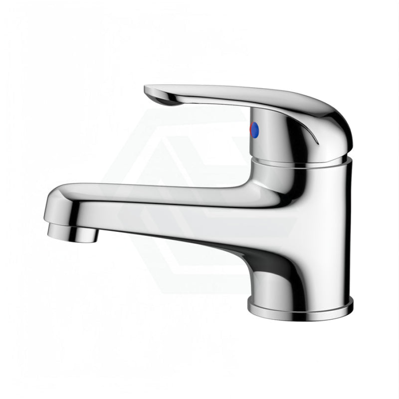 Ruby Solid Brass Chrome Short Basin Mixer Mixers