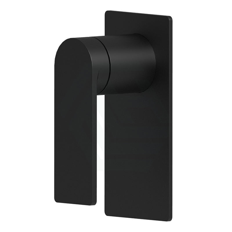 Ruki Solid Brass Matt Black Shower/Bath Wall Mixer Mixers