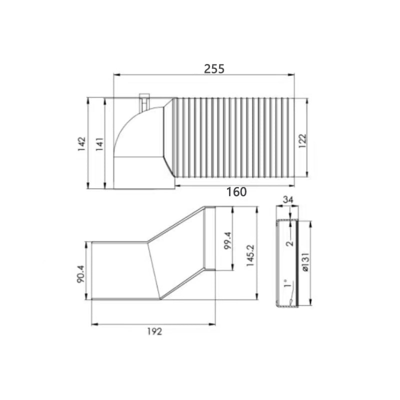 S-Trap-100 Toilet Suite S Trap Connector Toilets Traps