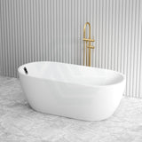 Seima 1500/1700Mm Arko 120 Oval Freestanding Bathtub Matt White Acrylic With Smartfill System