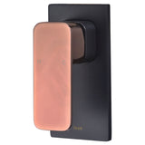 Seto Brass Shower Bath Wall Mixer Black Rose Gold