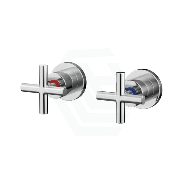 Shower Wall Taps Chrome Top Assemblies