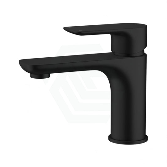 Solid Brass Black Basin Mixer Tap Bathroom Vanity Short Mixers