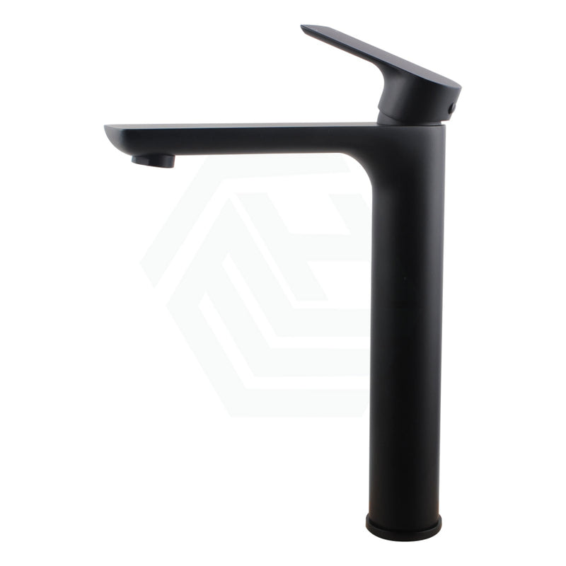 Solid Brass Black Tall Basin Mixer Tap Bathroom Products