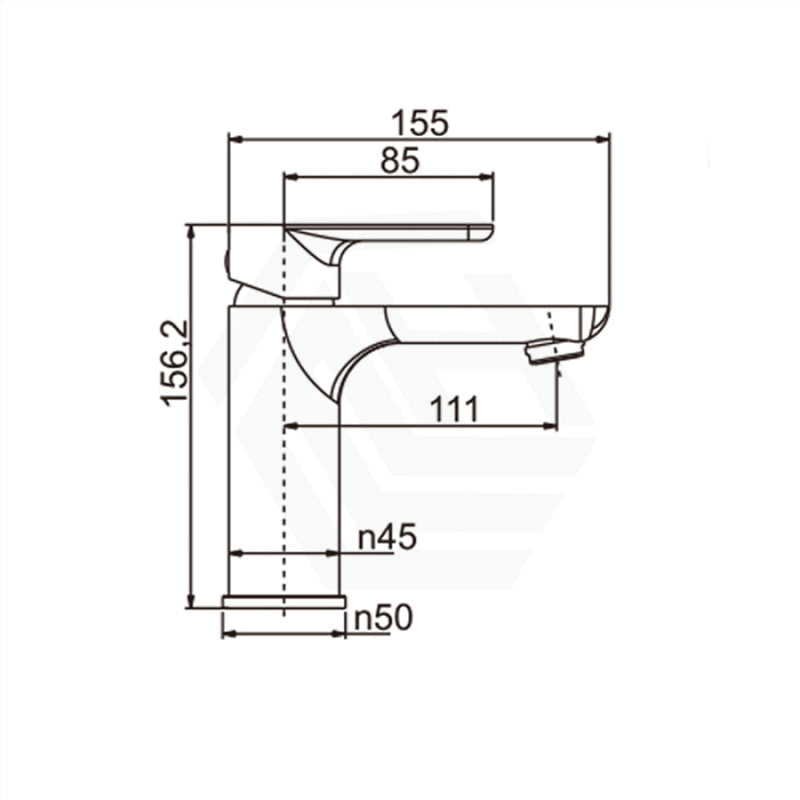 Solid Brass Chrome Basin Mixer Tap Bathroom Products