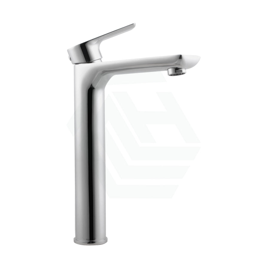 Solid Brass Chrome Tall Basin Mixer Tap Bathroom Products