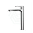 Solid Brass Chrome Tall Basin Mixer Tap Bathroom Mixers