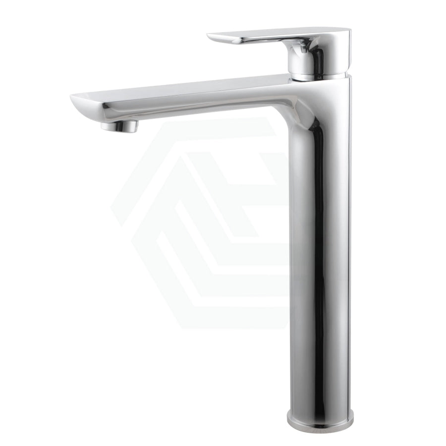 Bathroom Brass Tall Basin Mixer Tap Chrome