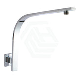 Square Gooseneck Wall Shower Arm Chrome