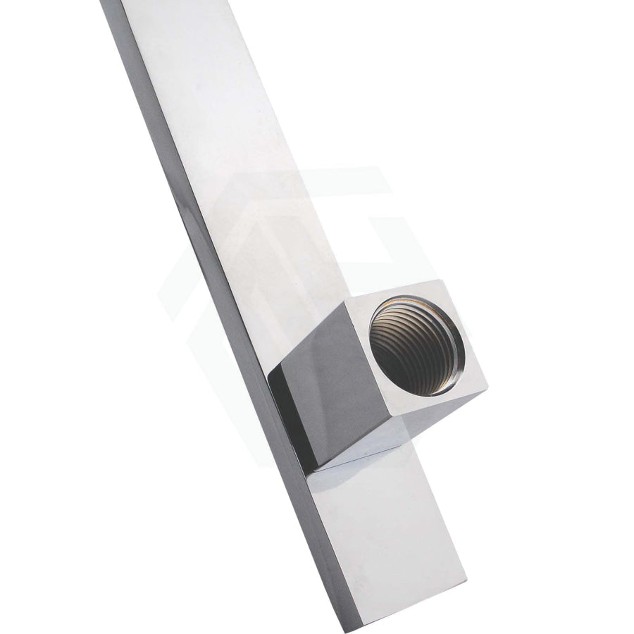 Square Gooseneck Wall Shower Arm Chrome