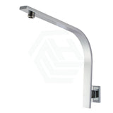 Square Gooseneck Wall Shower Arm Chrome