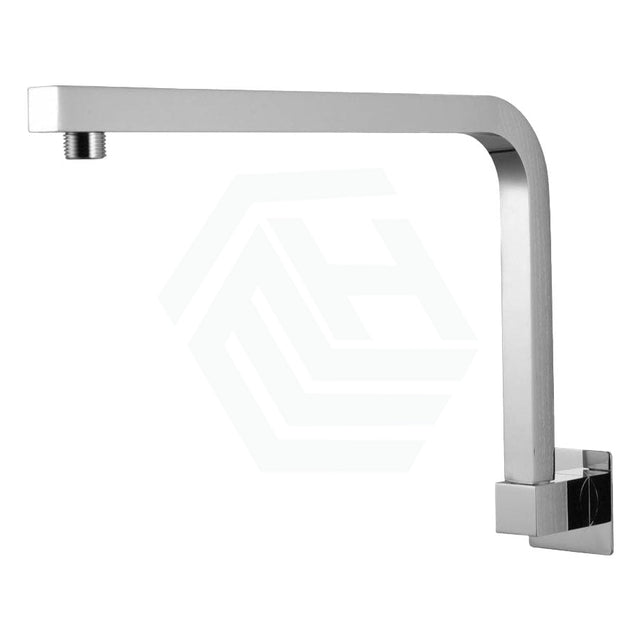 Square Swivel Shower Arm Chrome Arms