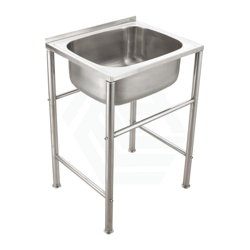 Stainless Steel Cleaners Sink With Freestanding Legs Commercial Sinks