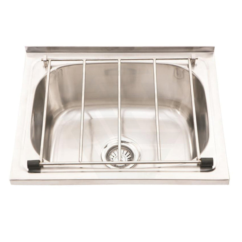 Cleaners Sink With Wall Brackets And Grate Commercial Sinks