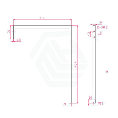 Stainless Steel Cleaners Sink With Wall Mount Legs Commercial Sinks