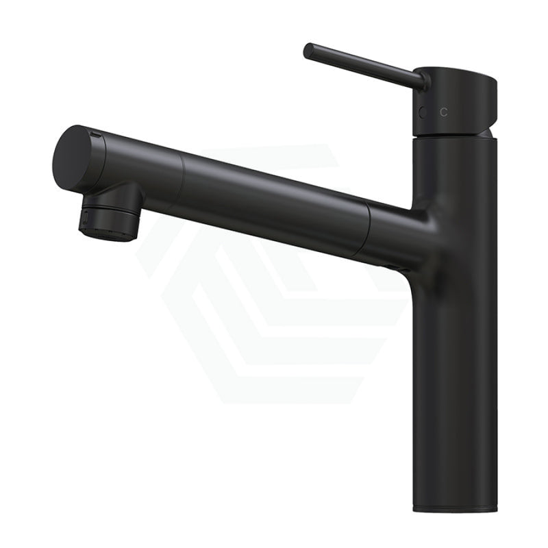 Taqua T-5 Pull-Out Mixer Tap With Built-In Filter Matt Black Taps