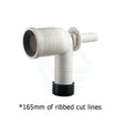 Toilet Suite S Trap Universal Extended Pan Connector 165Mm Cut Lines Toilets Traps