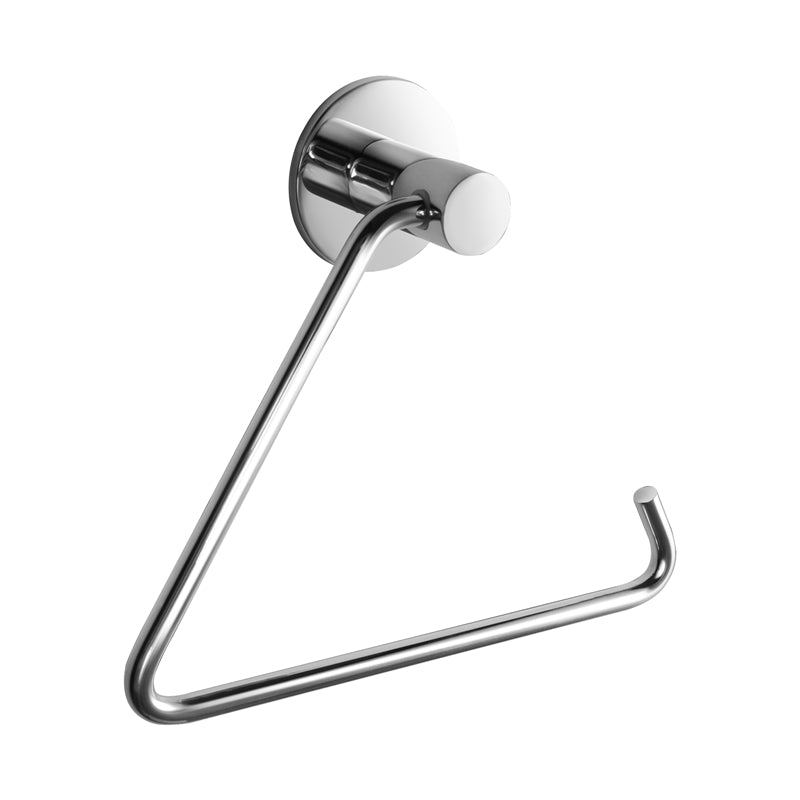 Zevi Toilet Paper Roll Holder Round Stainless Steel Chrome