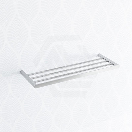 Towel Rack With Round Edges Chrome