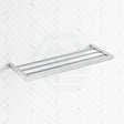 Towel Rack With Round Edges Wall Mounted Chrome Racks