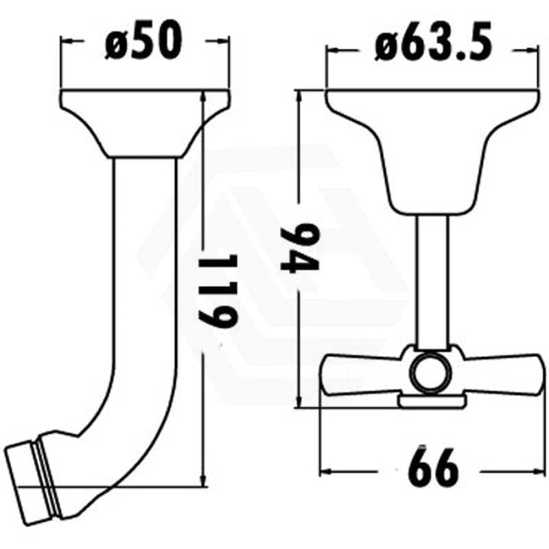 Wall Mounted Bath Tap Set Chrome Brass & Zinc Alloy For Bathtub Bath/Basin Sets