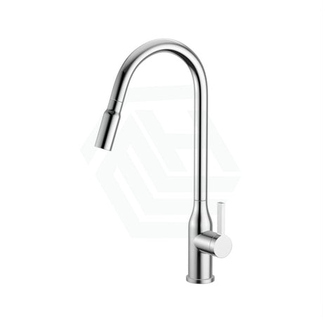 Xtravert Xpressfit Chrome Stainless Steel Tall Gooseneck Mini Pull Out Mixer Sink Mixers