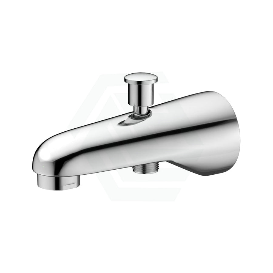 Yale Brass Chrome Bath Spout With Diverter Wall Spouts