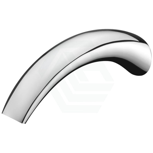 Crescent Brass Wall Mounted Waterfall Bath Spout Chrome